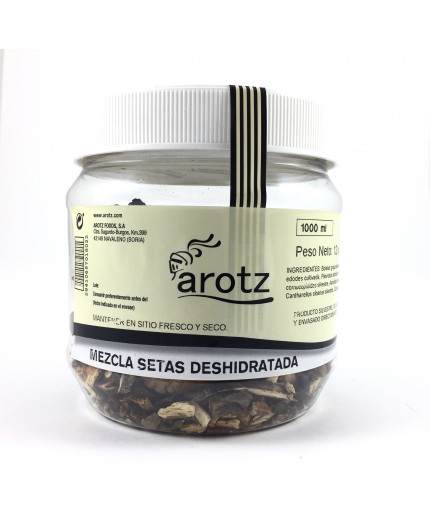 Setas Mezcla deshidratadas