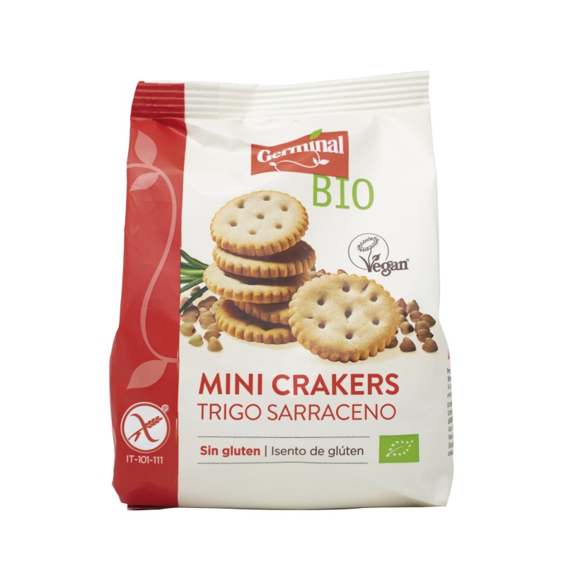 CRACKER TRIGO SARRACENO SIN GLUTEN -100G