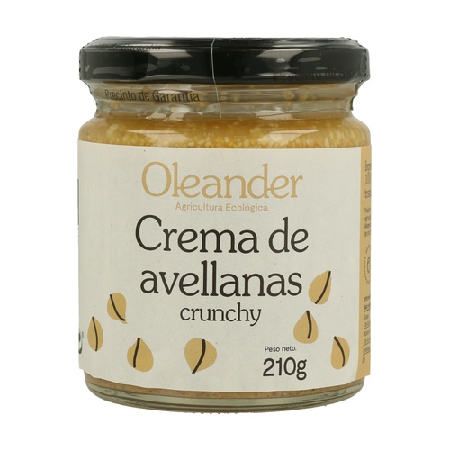 Crema de Avellana Crunchy tostada Bio (con trocitos)
