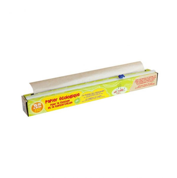 Papel hornear/conservación Bio - Rollo + caja
