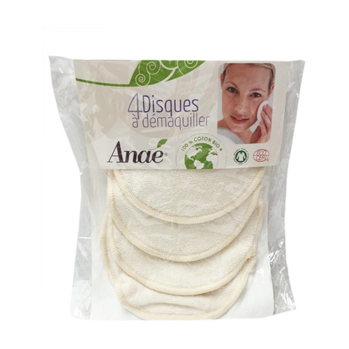 Discos desmaquillantes de algodón Reutilizables Bio