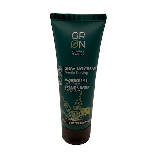 Crema de Afeitado para hombre con Aceite de Semilla de Cáñamo y Extracto de Flor de Lúpulo