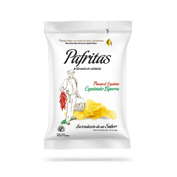 Patatas fritas con Pimentón Espelette