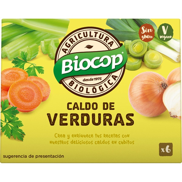 Caldo de Verduras en cubitos Bio