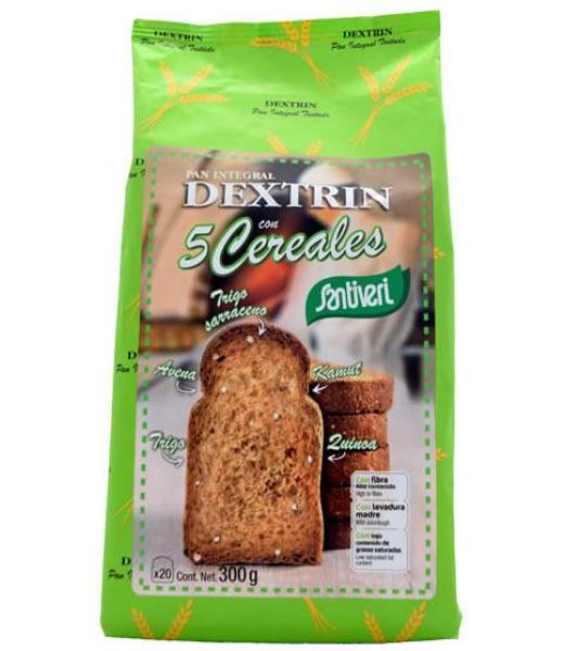 Pan tostado de 5 cereales Bio