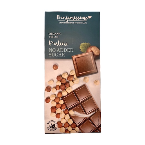 Chocolate Praline Sin Azúcar Añadido Bio