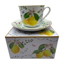 Taza Jumbo Limones - Taza y plato