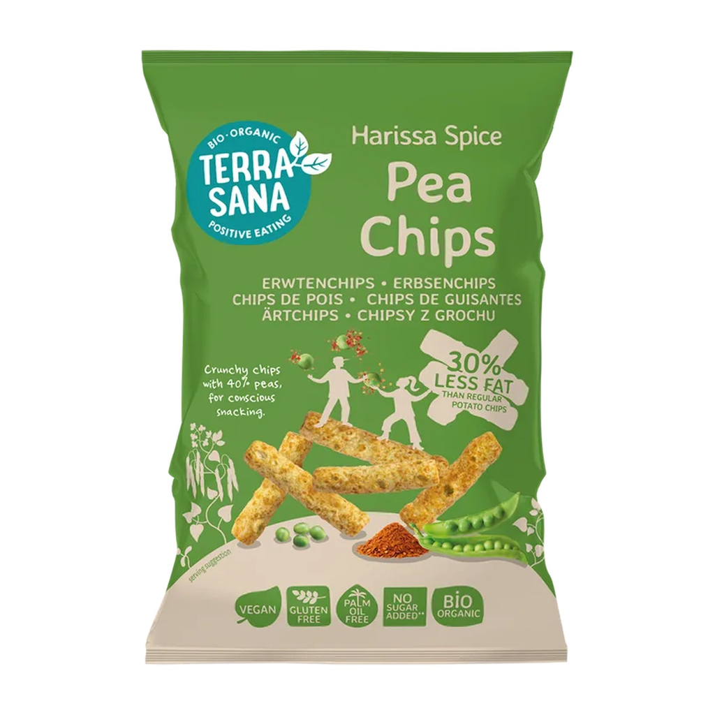 Chips de Guisante con especias Harissa Bio