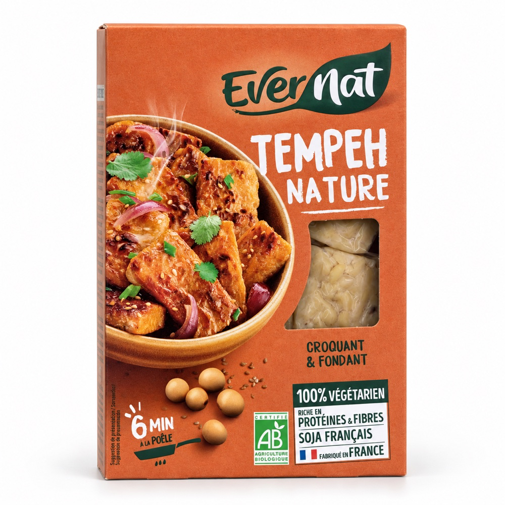Lomos de proteina vegetal de Tempe al Natural Bio