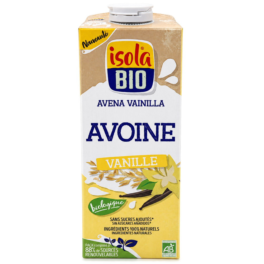Bebida de Avena con Vainilla Bio