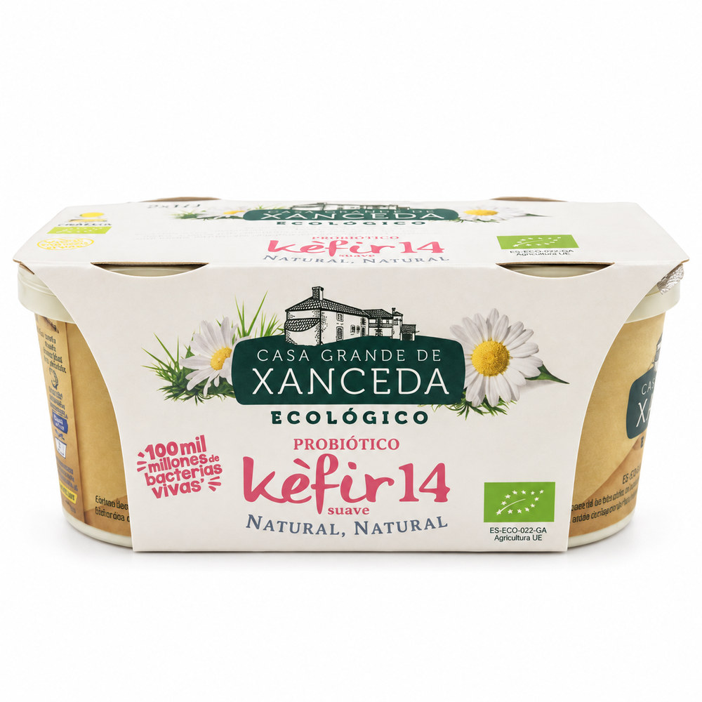 Kefir de Vaca Natural Bio  (2 unidades)