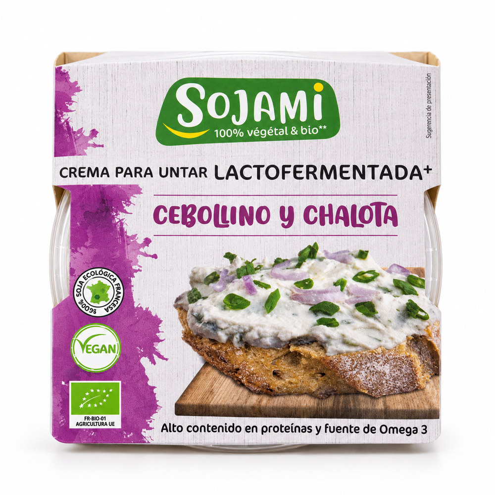 Queso Crema con Cebollino y Chalota Bio