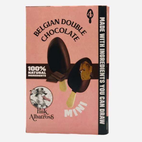 Helado Mini Bombon Doble Chocolate (4 unidades) - CONGELADO
