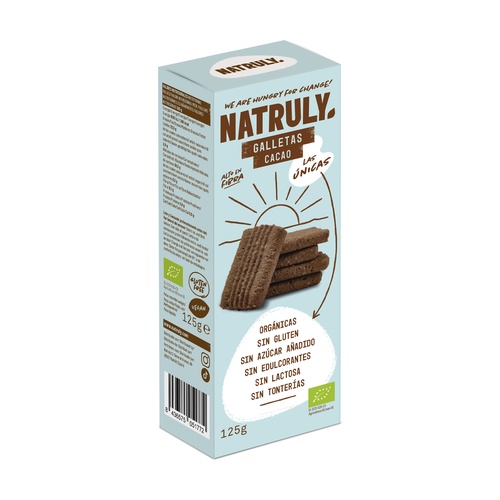 Galletas de Cacao Sin Azucar Bio