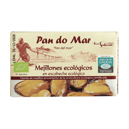 Mejillones en Escabeche Bio
