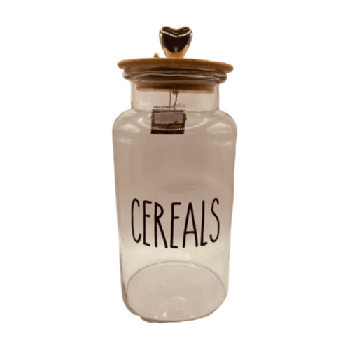 Tarro de cristal de Cereales