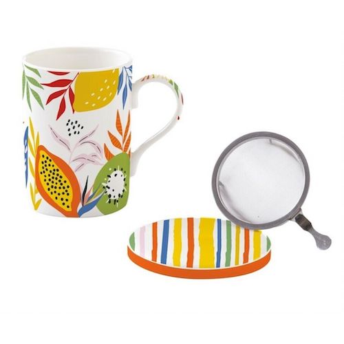 Taza Infusión con Filtro - Tutifruti