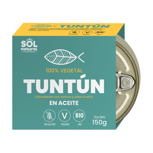Atún Vegano en Aceite de Oliva Bio