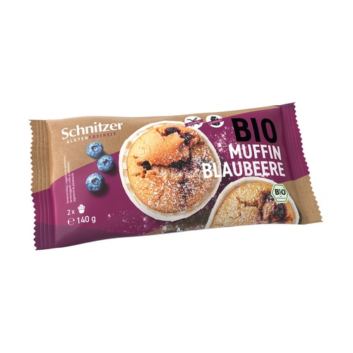 Muffins de Arándanos Bio (2 unidades)