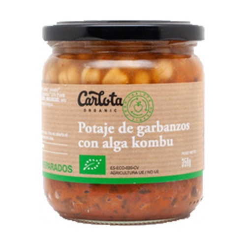 Potaje de Garbanzos con Alga Kombu Bio