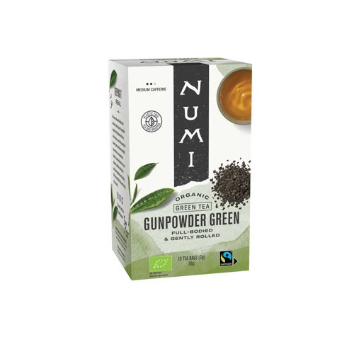 Té Verde Gunpowder Bio en Sobres