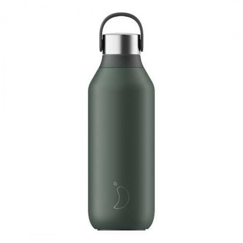 [3412] Botella Chilly´s Series 2 500ml - Verde Pino