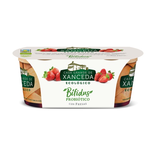 [3388] Yogur Griego con Fresas Bio  (2 unidades)