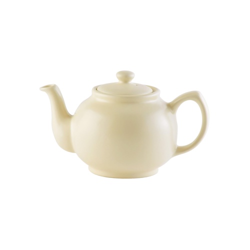 [3344] Tetera Crema - Britain 2 Tazas + Filtro