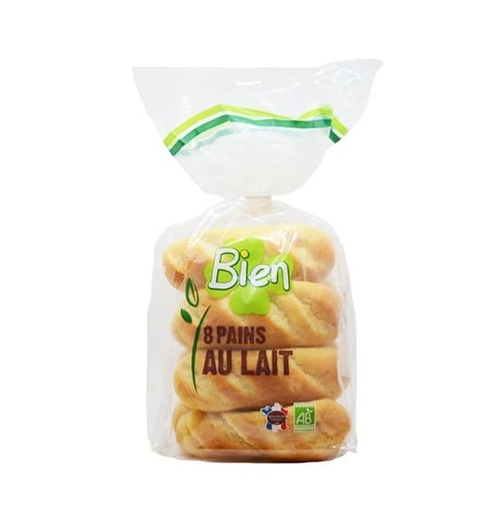 [3286] Pan de Leche Bio (8 unidades)