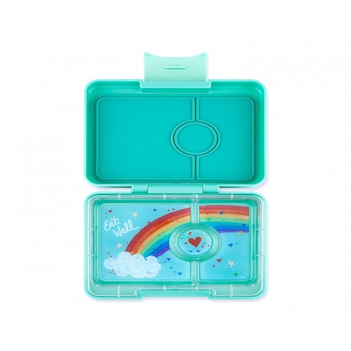 [3196] Tartera Arcoíris Aqua - Yumbox Snack 3C