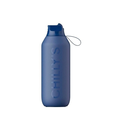 [3169] Botella Chilly’s Acero Sport Serie 2 Flip 500ml - Azul Ballena