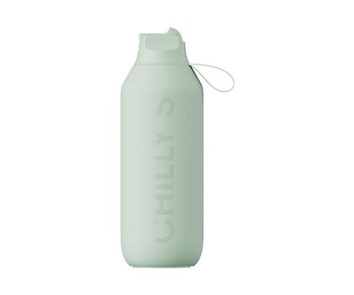 [3168] Botella Chilly’s Acero Sport Serie 2 Flip 500ml - Verde Menta