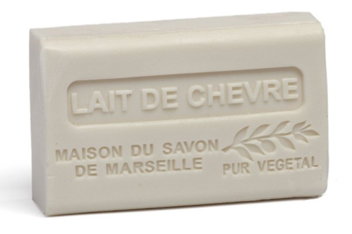 [3155] Jabón de Marsella Natural en Pastilla - Leche de Cabra