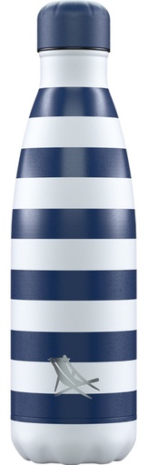 [3116] Botella Chilly’s Dock & Bay de 500ml - Azul Marino