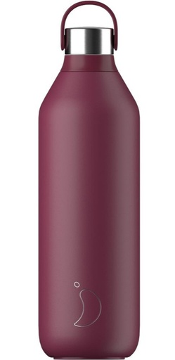 [3090] Botella Chilly’s Series 2 de 1 L - Granate