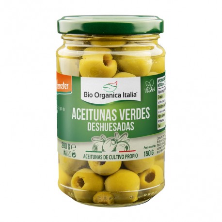 [2928] Aceituna Verde Sin Hueso Bio