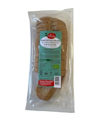[2907] Pan Payés de Trigo Sarraceno Sin Gluten Bio