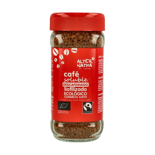 [2851] Café Soluble Descafeinado Liofilizado Bio