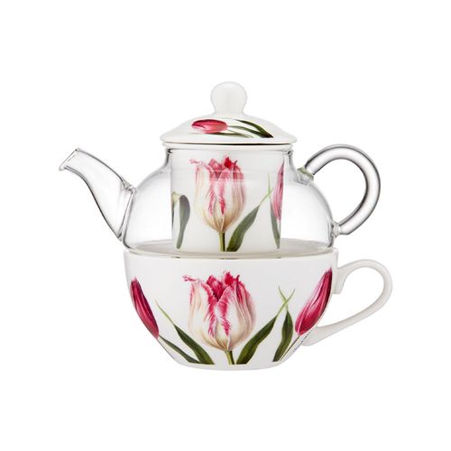 [2775] Tetera y taza Tea For One Tulipán