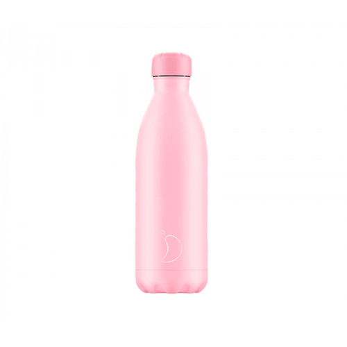[4332] Botella Acero Inoxidable Chilly’s - Rosa Pastel 500 ml