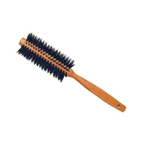 [2695] Cepillo de Cabello Redondo y Cerdas de Jabalí