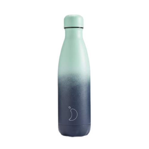 [4328] Botella Acero Inoxidable Chilly’s - Azul & Menta 500 ml