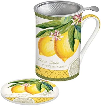 [2538] Taza Infusión con filtro - Limón