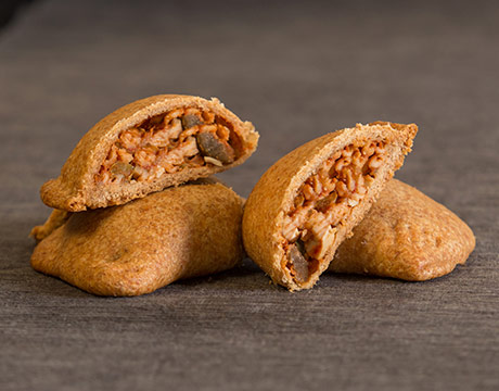 [2446] Empanadilla de Espelta con Tomate y Huevo Bio
