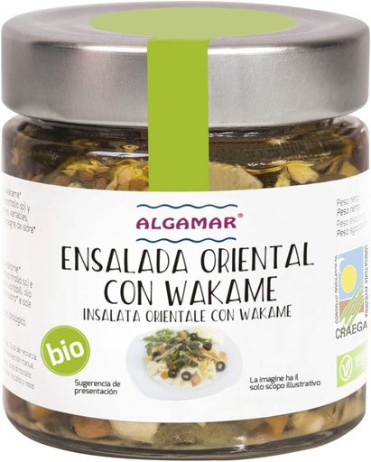 [2425] Ensalada Oriental con Wakame Bio