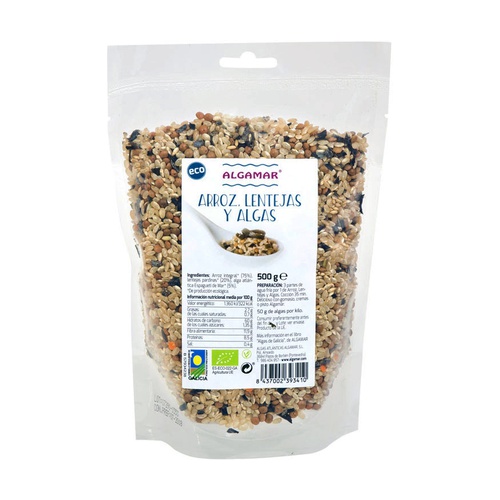 [2424] Arroz Lentejas y Algas Bio