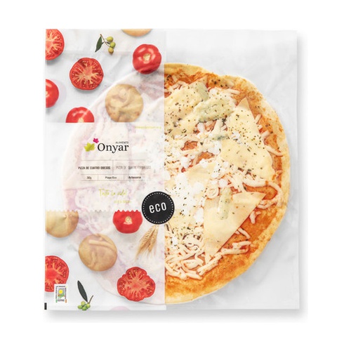 [2291] Pizza 4 Quesos Bio