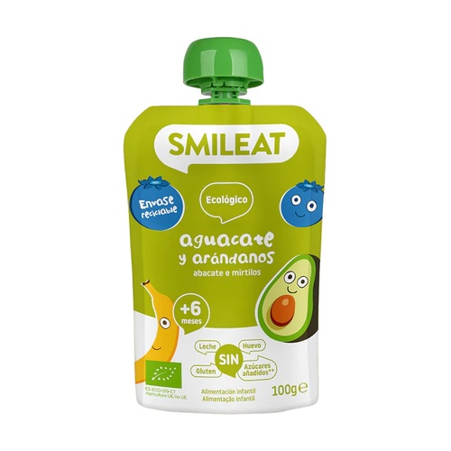 [2216] Pouch de Aguacate y Arándano Bio 6m+