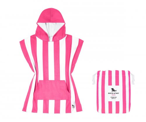 [2186] Poncho con Capucha para niños (2-4 años) Dock & Bay