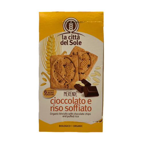 [4275] Galletas de Chocolate y Arroz Inflado Bio - Paquete
